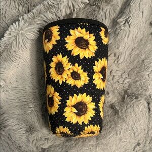 Free with bundle purchase Sunflower Print drink sleeve holder
